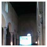 interno della basilica paleocristiana